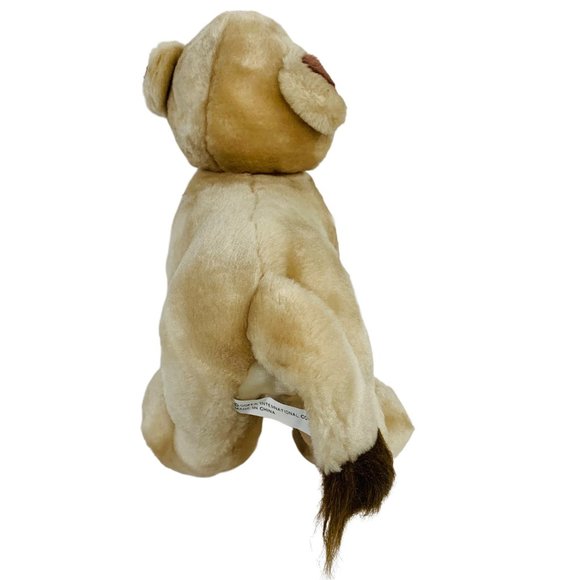 Goffa Lion Cub Wildlife Safari Plush Cuddle Toy Floppy Stuffed Animal - Picture 3 of 9